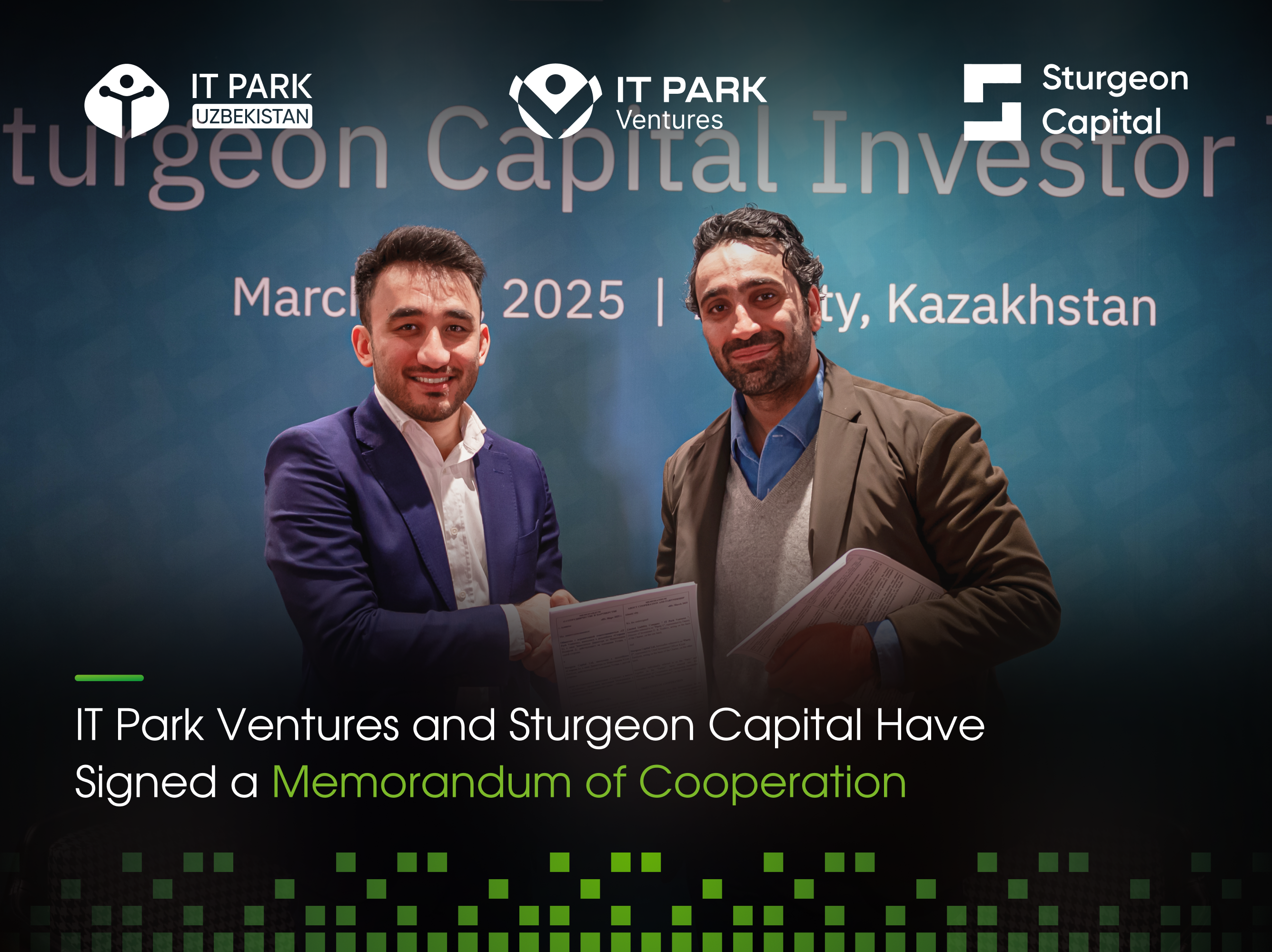 IT Park Ventures Participates in Sturgeon Capital 2025 Investor Trip and Signs a Memorandum of Cooperation