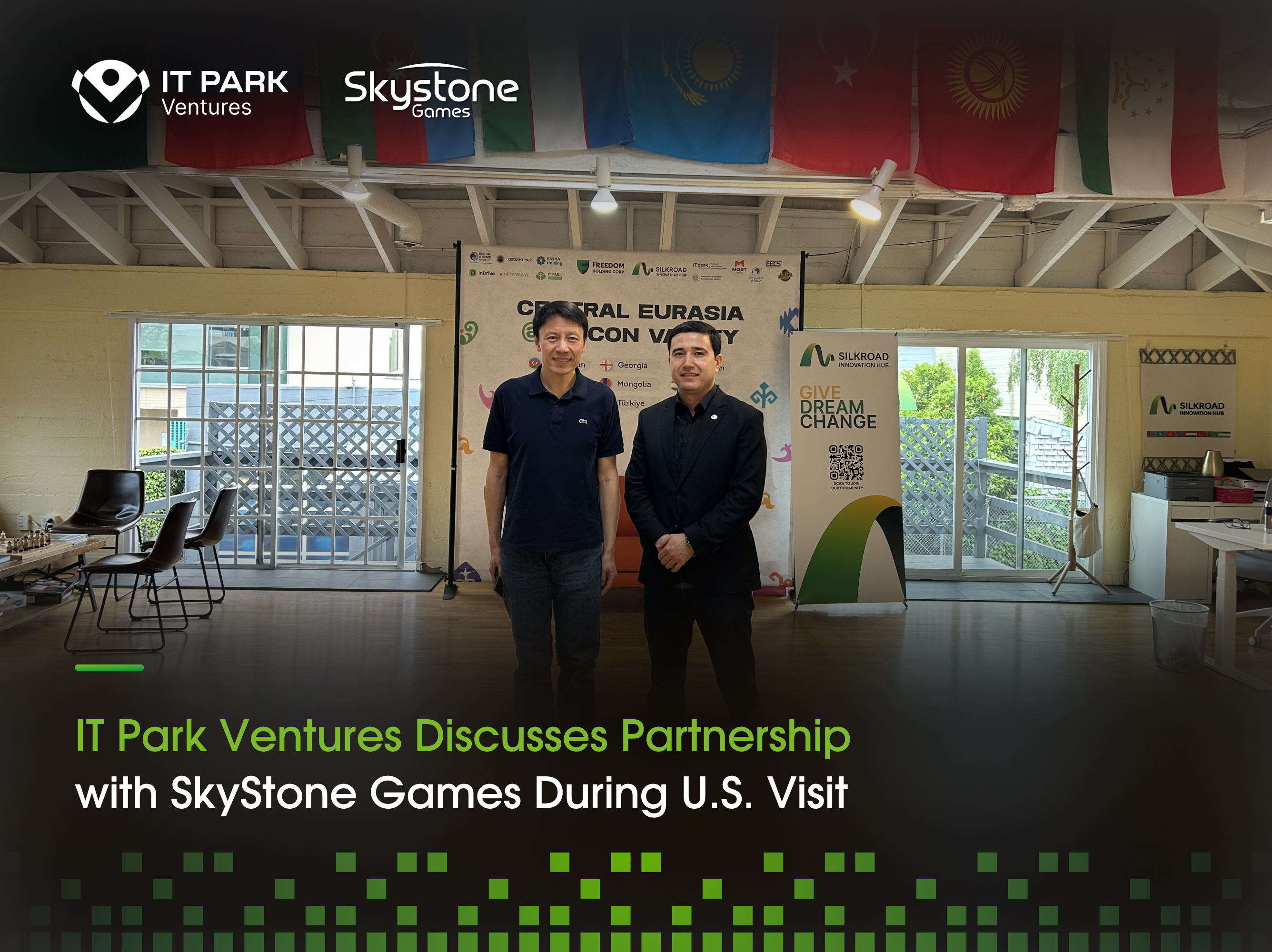IT Park Ventures Discusses Partnership with SkyStone Games During U.S. Visit